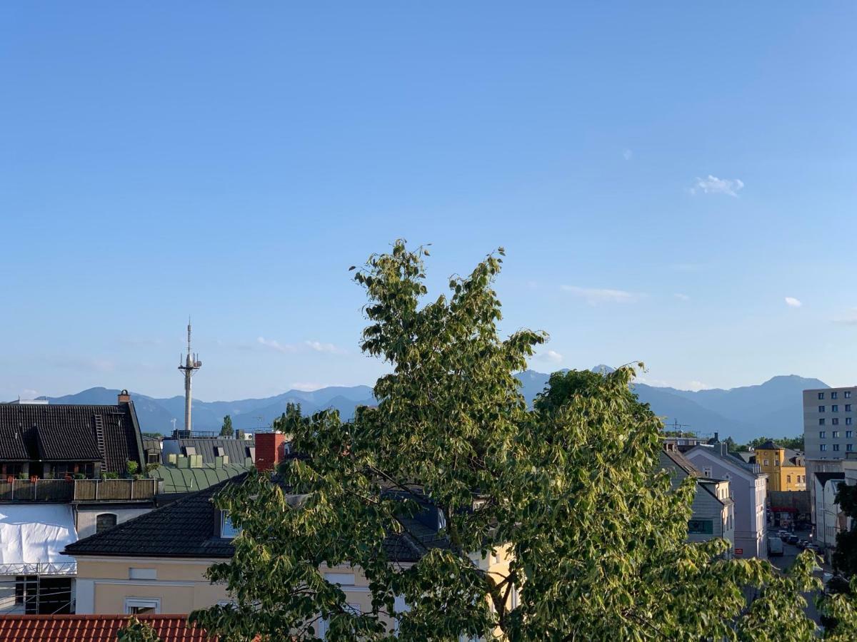 City Dachterassenwohnung Rosenheim Exterior foto